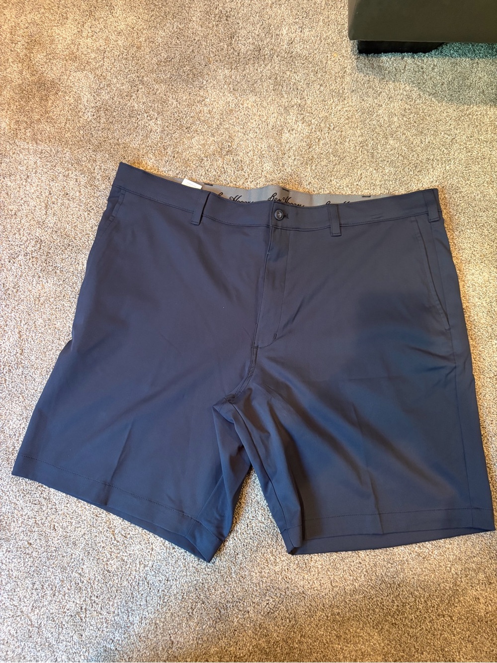 Hogan Men's Navy Hybrid Performance Shorts